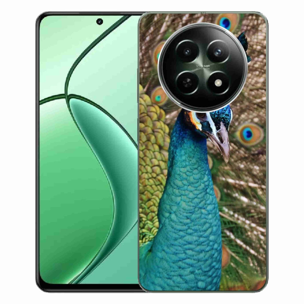 Gelový kryt mmCase na Realme 12 5G/12x 5G - páv