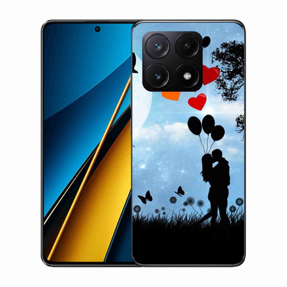 Gelový obal mmCase na Xiaomi Poco X6 Pro 5G - zamilovaný pár