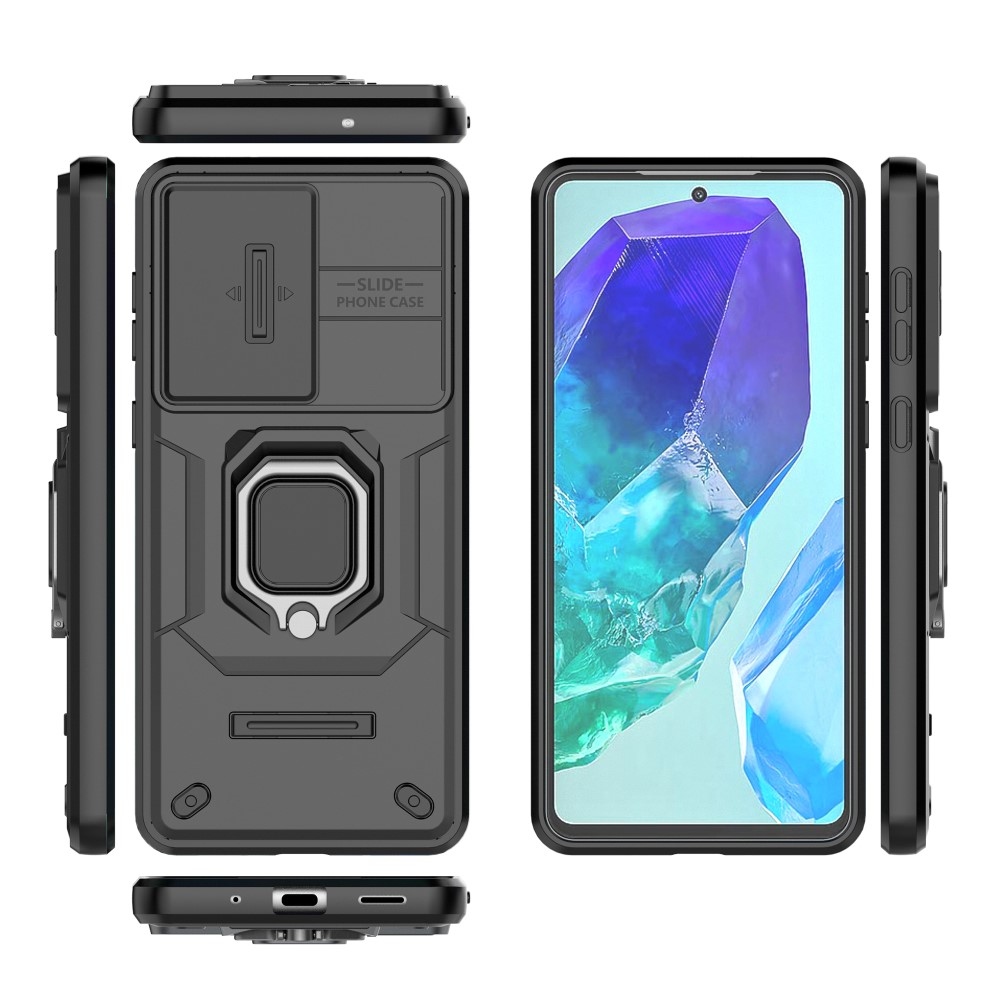 Lens odolný kryt na Samsung Galaxy M55 5G - černý