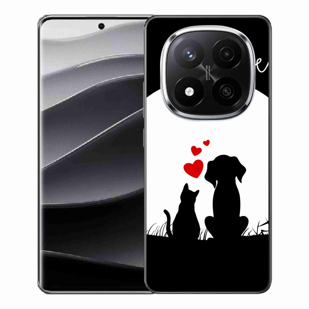 Gelový kryt mmCase na Xiaomi Redmi Note 14 Pro+ 5G - zvířecí láska