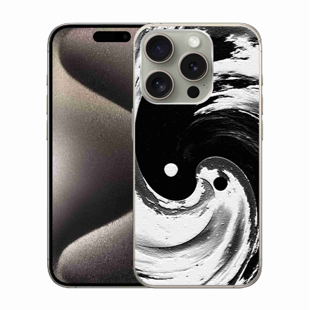 Gelový kryt mmCase na iPhone 15 Pro - abstrakt 8