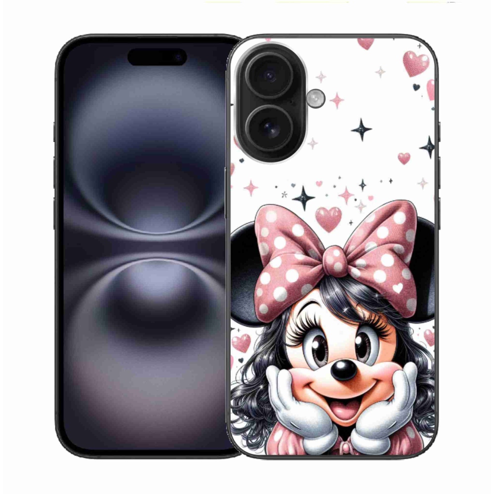 Gelový kryt mmCase na iPhone 16 - minnie