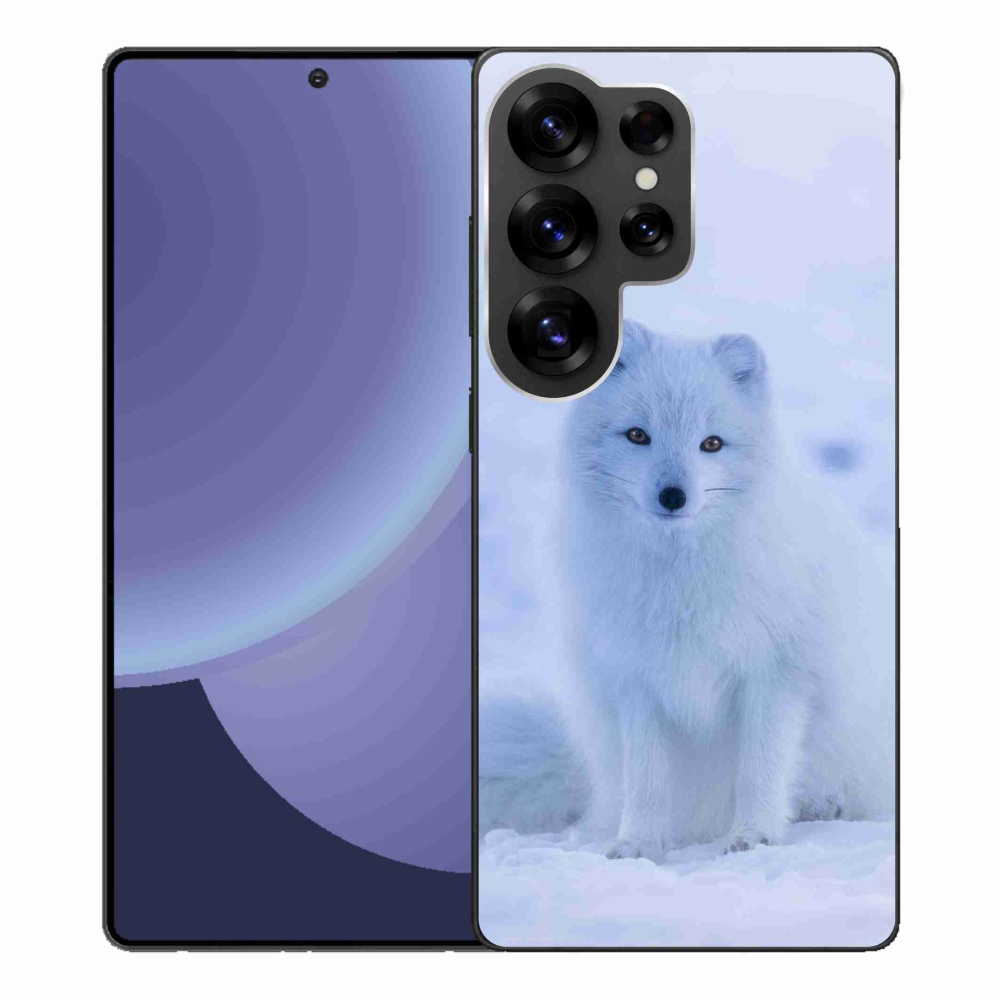 Gelový kryt mmCase na Samsung Galaxy S25 Ultra - polární liška