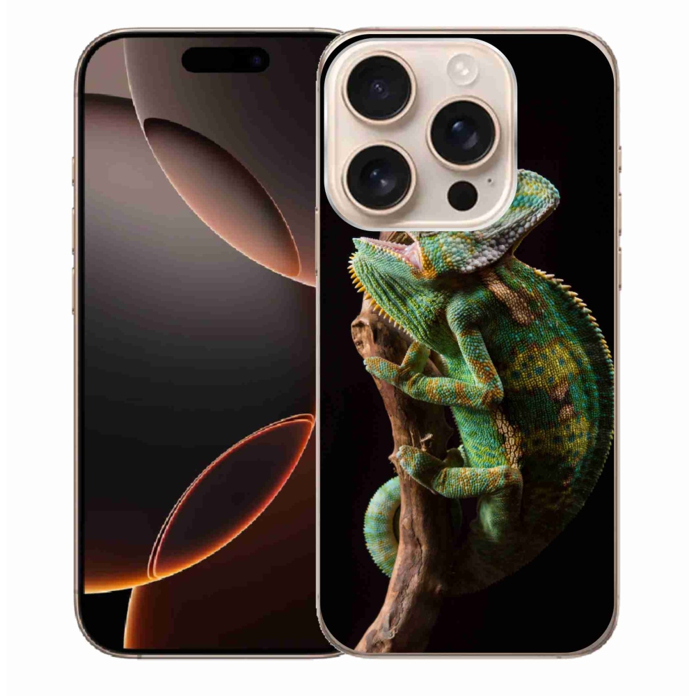 Gelový kryt mmCase na iPhone 16 Pro Max - chameleon