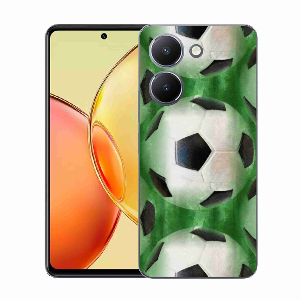 Gelový kryt mmCase na Vivo Y36 - fotbalový míč