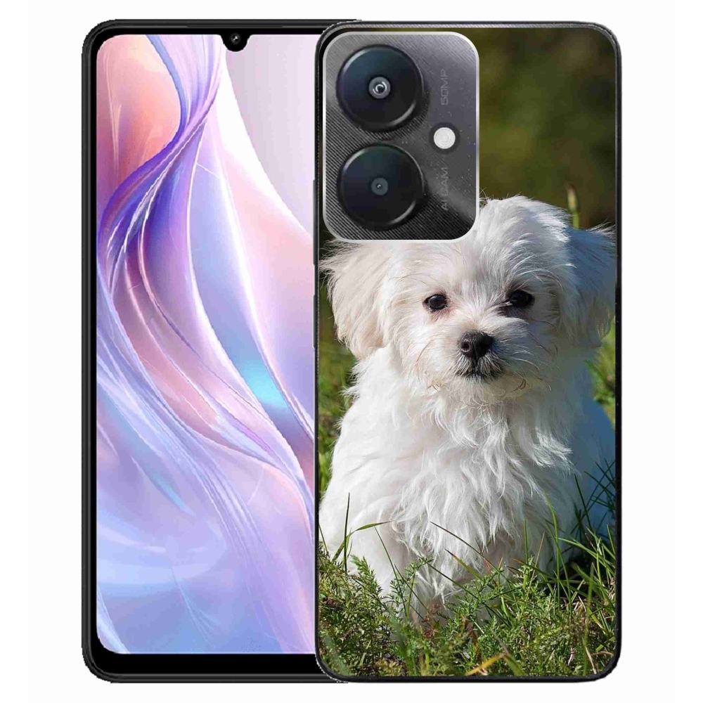 Gelový obal mmCase na Xiaomi Redmi 13C 5G - bišonek