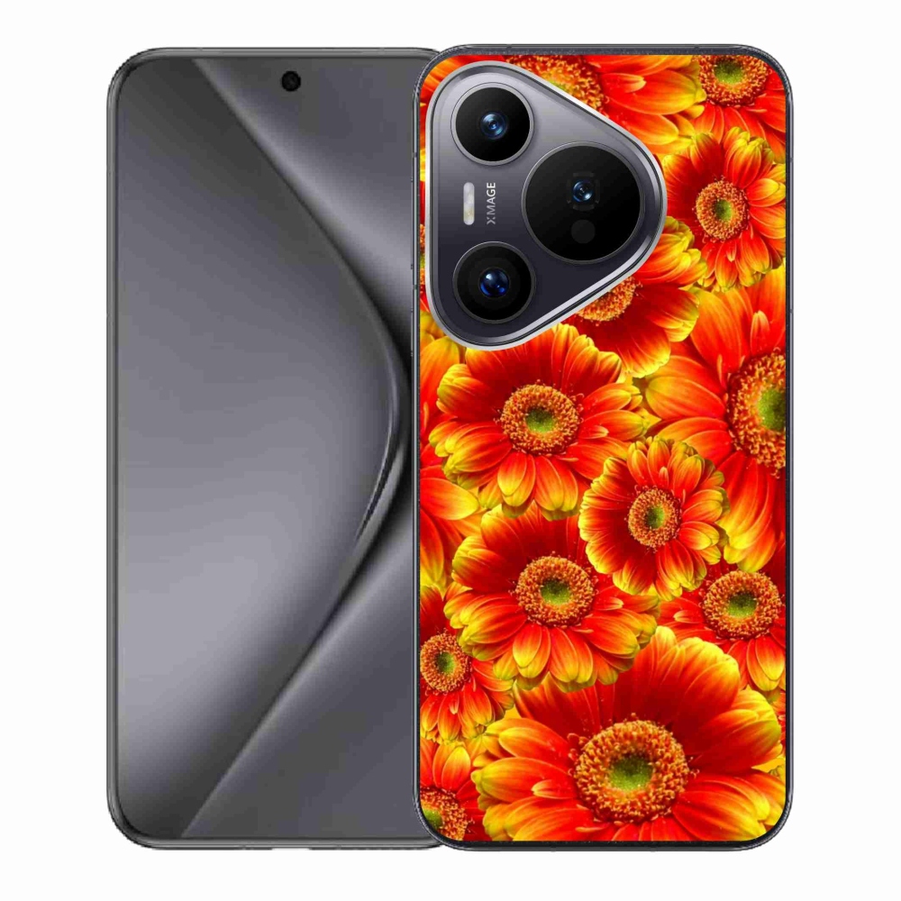 Gelový kryt mmCase na Huawei Pura 70 - gerbera 1