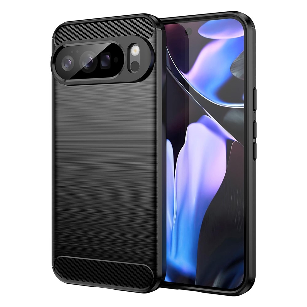 Carbon odolný gelový obal na Google Pixel 10 Pro XL - černý