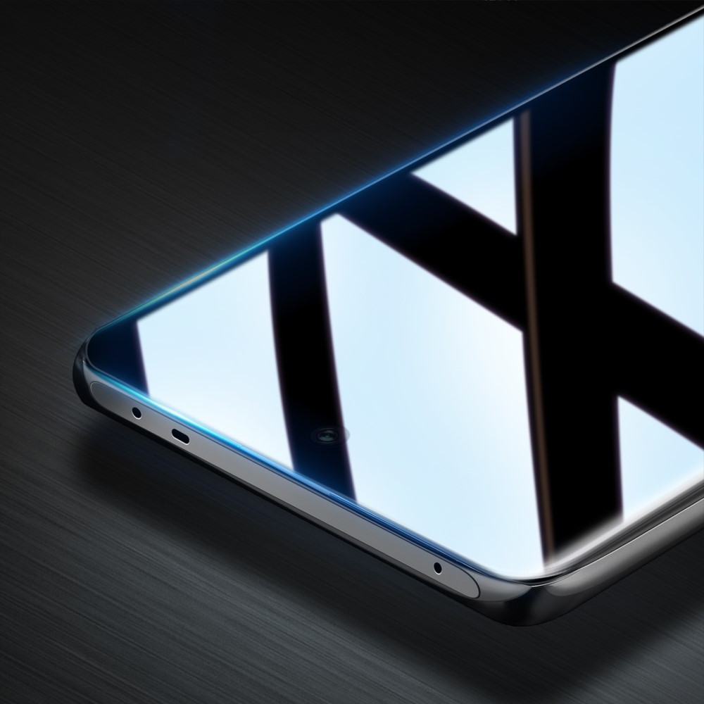3D DUX celoplošné tvrzené sklo (lepidlo pouze na hranách) na Realme 14 Pro 5G