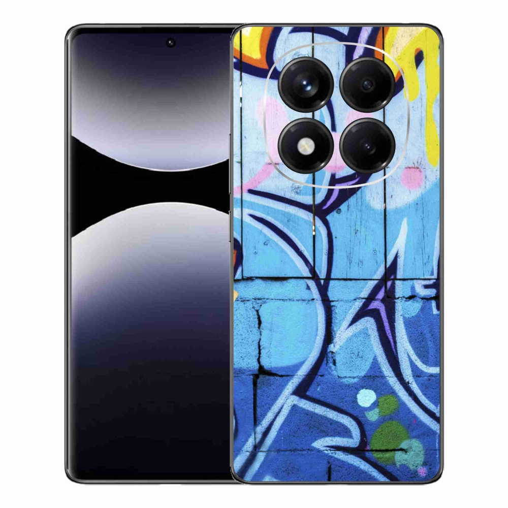 Gelový kryt mmCase na Xiaomi Redmi Note 14 Pro - graffiti