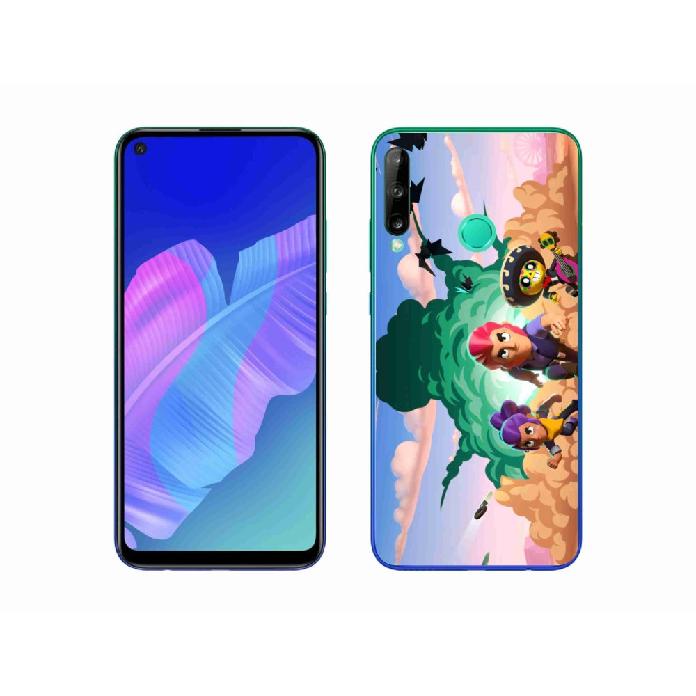 Gelový kryt mmCase na Huawei P40 Lite E - brawl stars