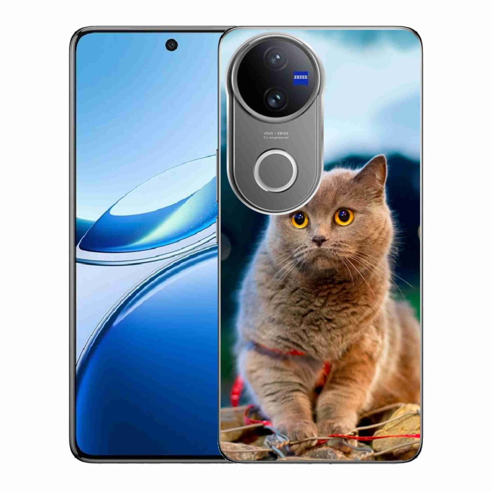 Gelový kryt mmCase na Vivo V50 5G - britská modrá 2