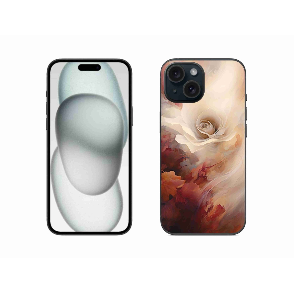 Gelový kryt mmCase na iPhone 15 - abstraktní motiv 9