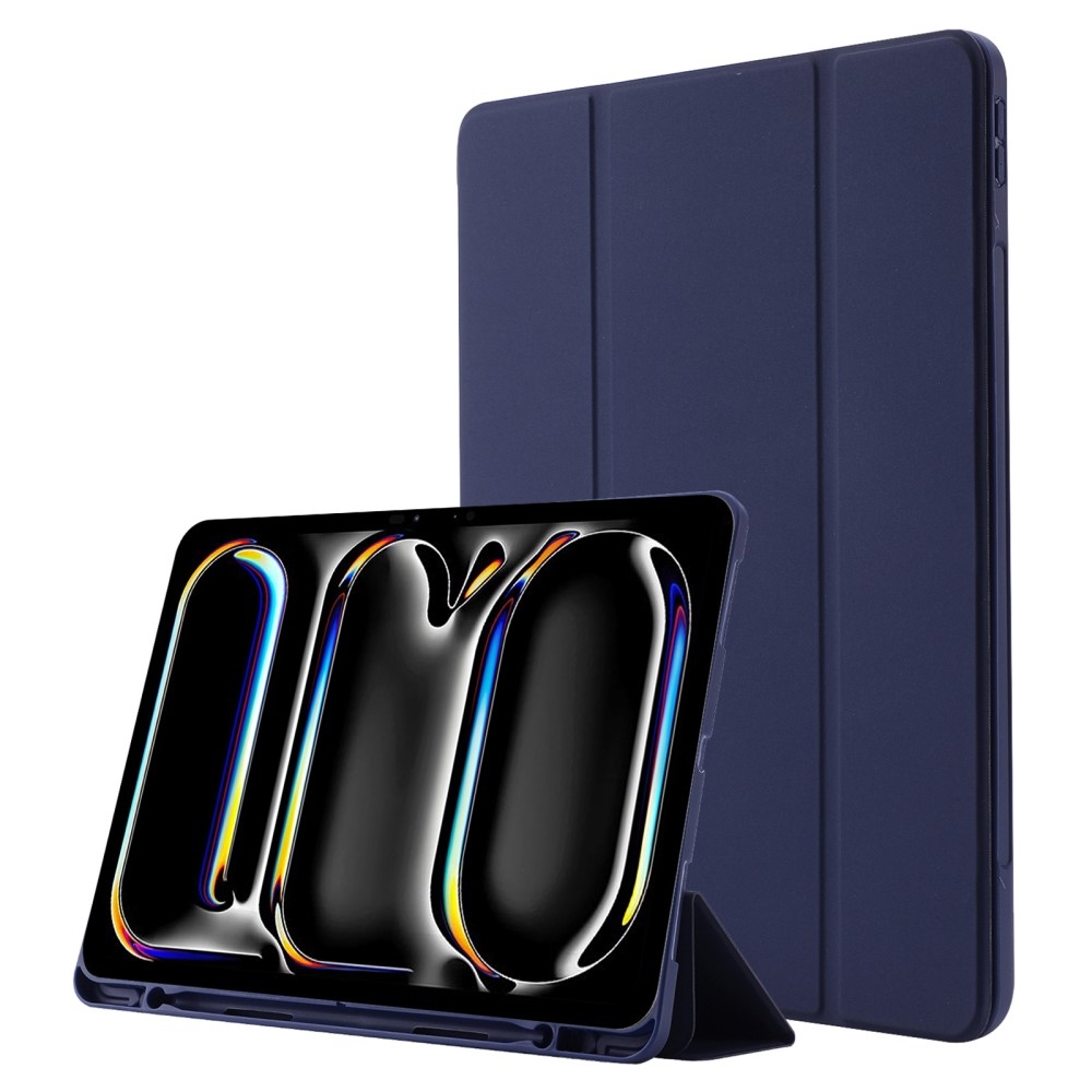 Stand zavírací pouzdro na iPad Pro 11 (2024) - tmavěmodré