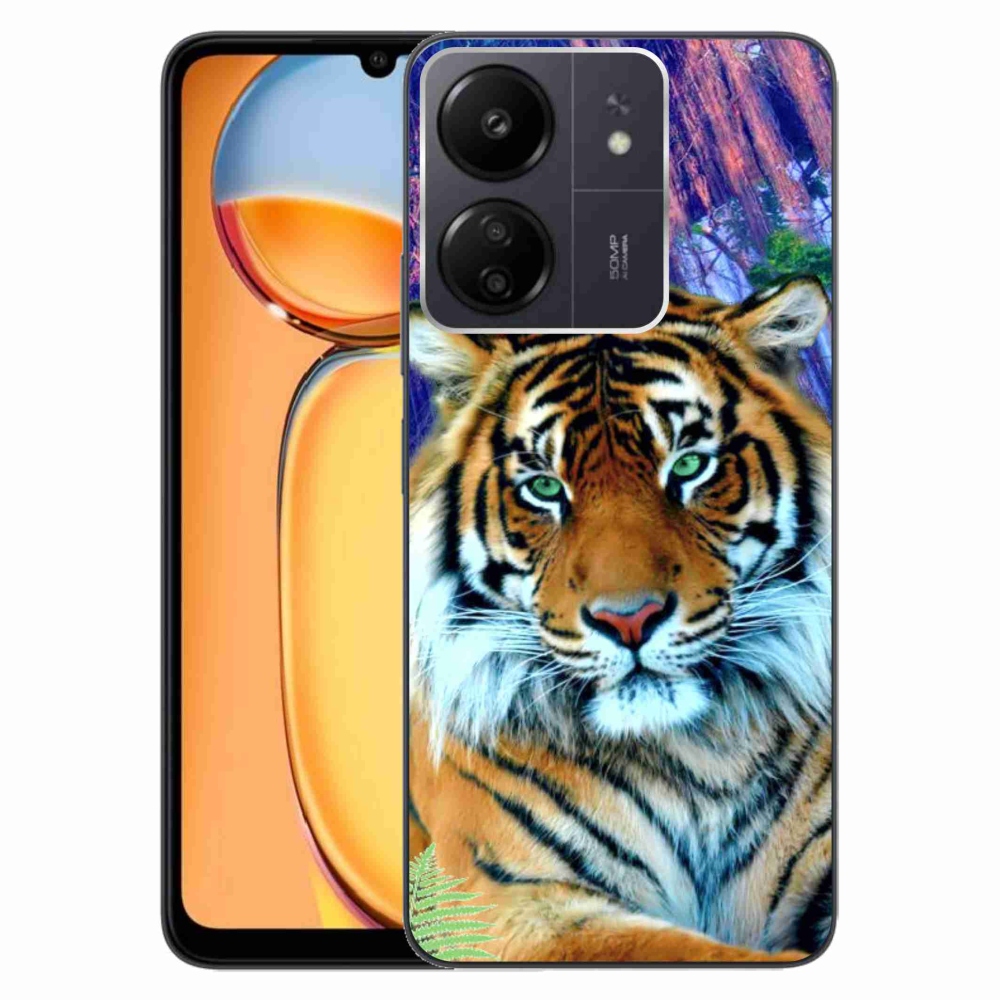 Gelový obal mmCase na Xiaomi Poco C65/Redmi 13C - tygr