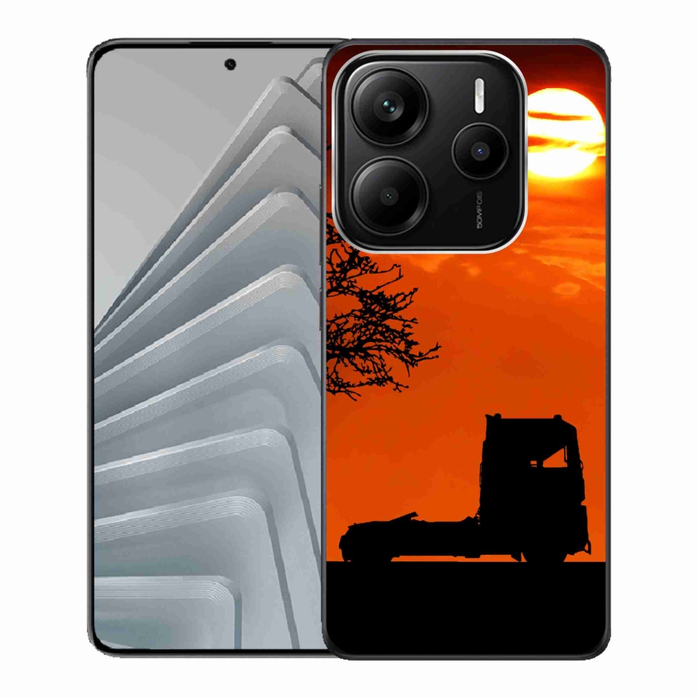 Gelový kryt mmCase na Xiaomi Redmi Note 14 5G - kamion 3