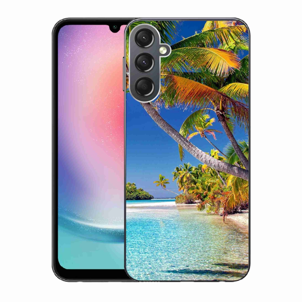 Gelový obal mmCase na Samsung Galaxy A24 - mořská pláž