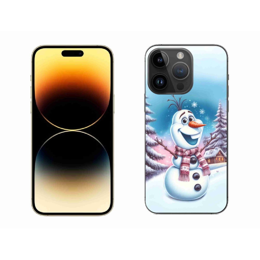 Gelový kryt mmCase na iPhone 14 Pro Max 6.7 - ledové království