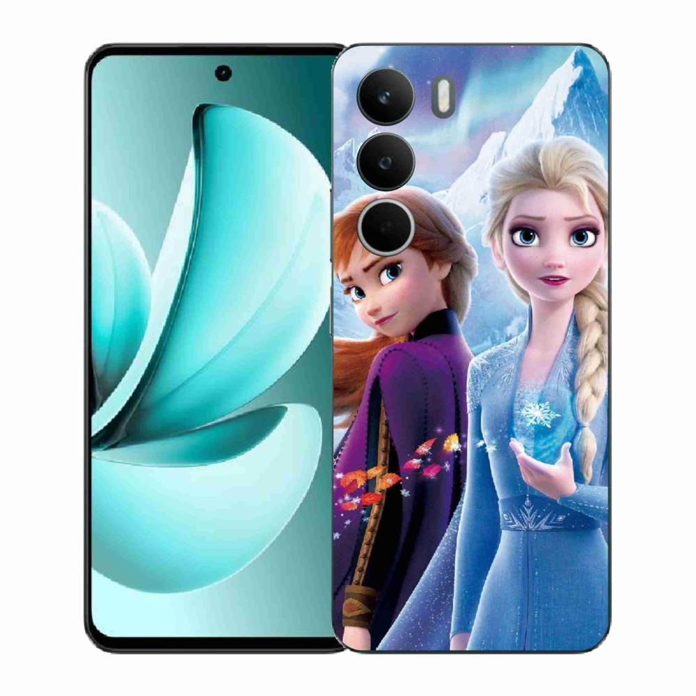 Gelový kryt mmCase na Realme C71 - ledové království 3