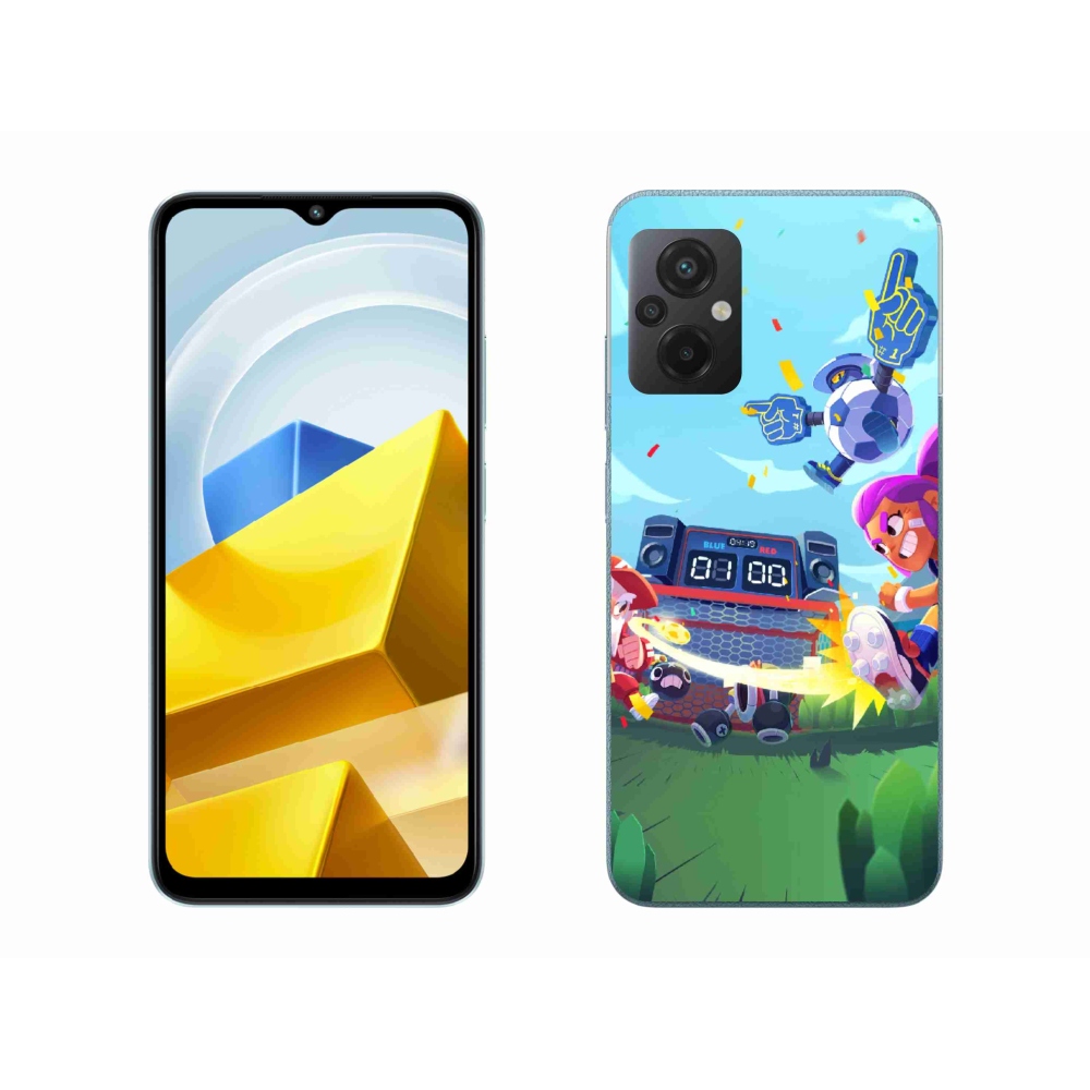 Gelový kryt mmCase na Xiaomi Poco M5 4G - brawl stars 1