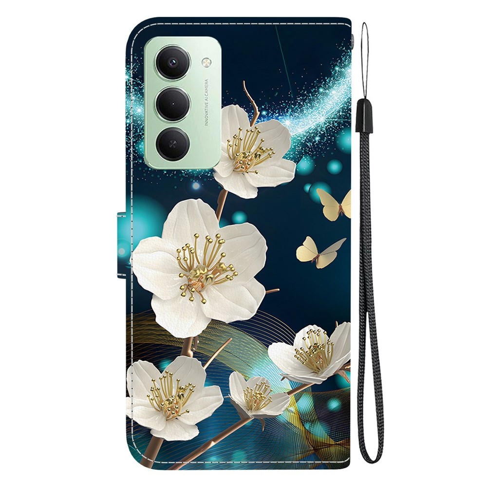 Versatile knížkové pouzdro na Xiaomi Redmi 15 4G (171mm) - magnolie