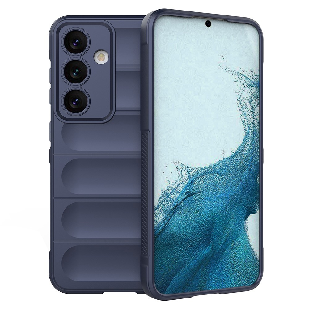 Rugg odolný gelový obal na Samsung Galaxy S24 - tmavěmodrý