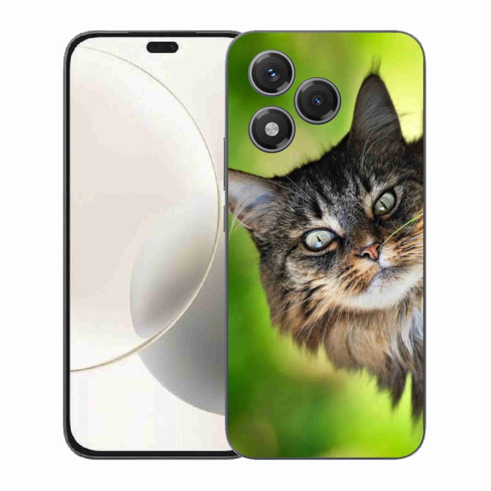 Gelový kryt mmCase na Honor 400 Lite - kočka 3