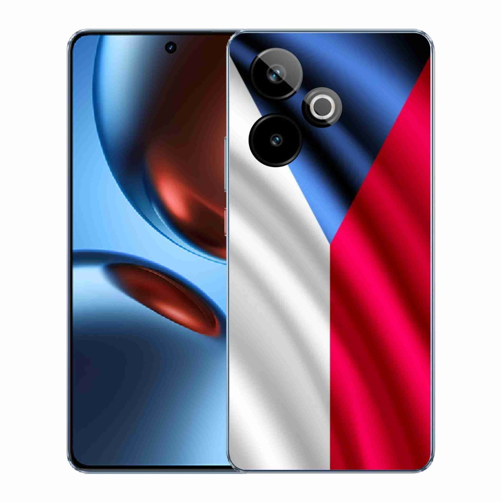 Gelový kryt mmCase na Realme GT 7 5G/GT 7T 5G - česká vlajka