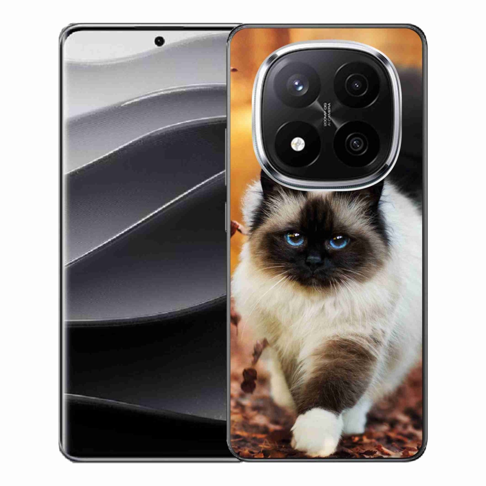 Gelový kryt mmCase na Xiaomi Redmi Note 14 Pro+ 5G - kočka
