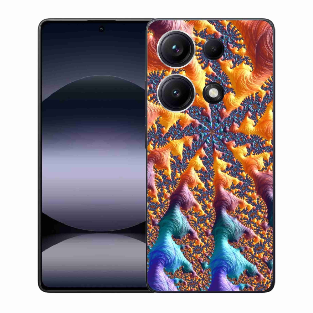 Gelový kryt mmCase na Xiaomi Redmi Note 14S - abstraktní motiv 23