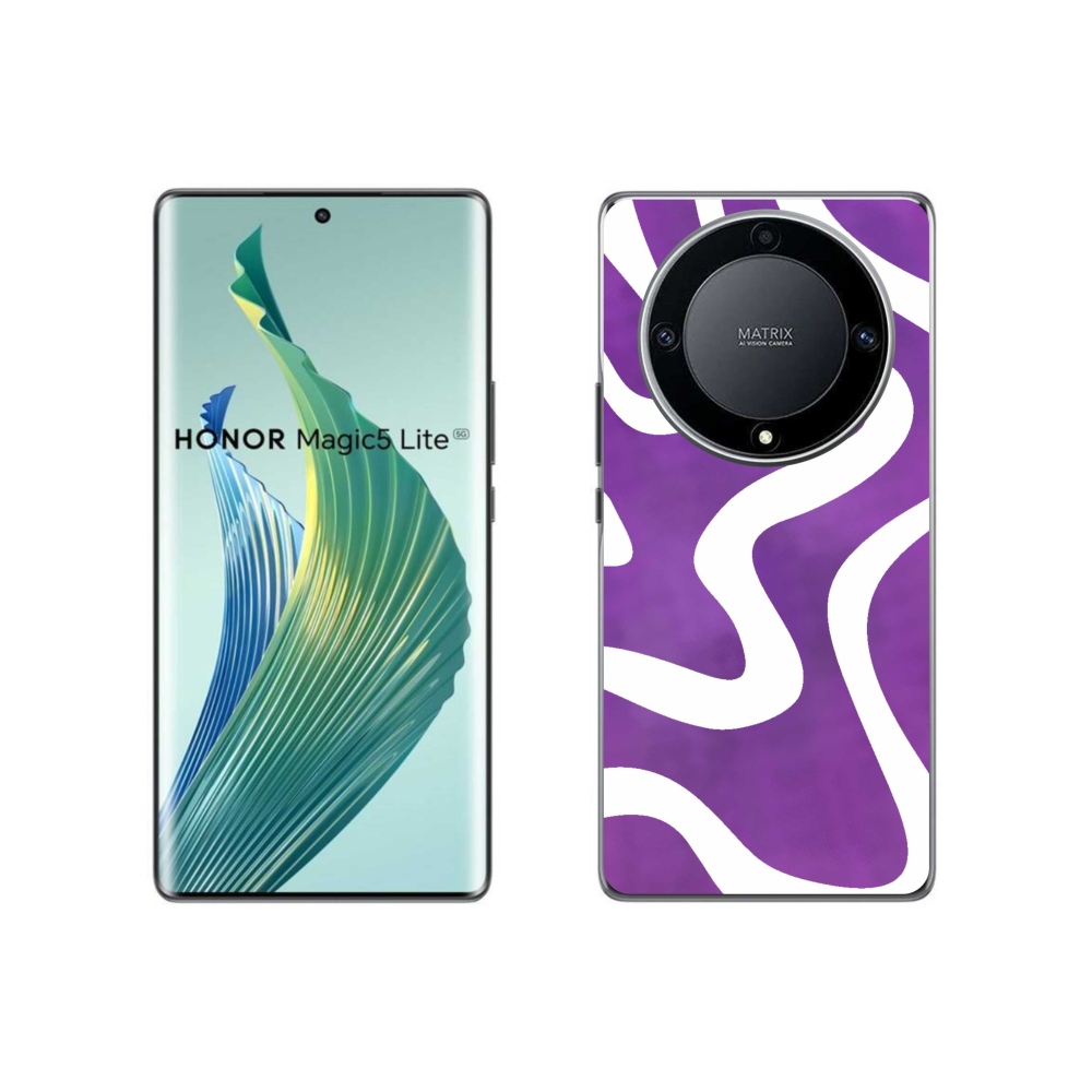 Gelový kryt mmCase na Honor Magic 5 Lite 5G - abstrakt 30
