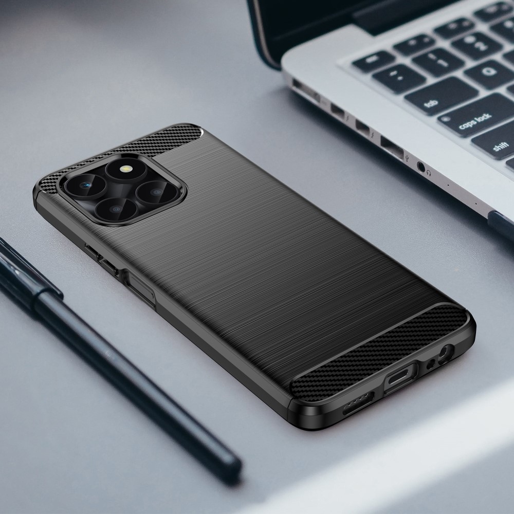 Carbon odolný gelový obal na Honor X6a - černý