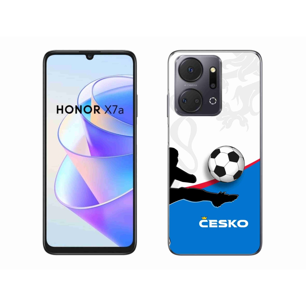 Gelový kryt mmCase na Honor X7a - fotbal Česko 3