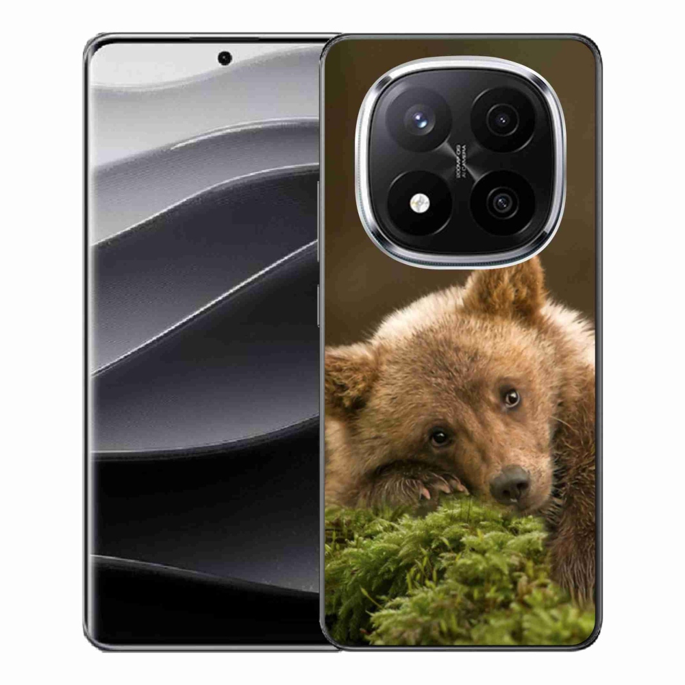 Gelový kryt mmCase na Xiaomi Redmi Note 14 Pro+ 5G - medvěd