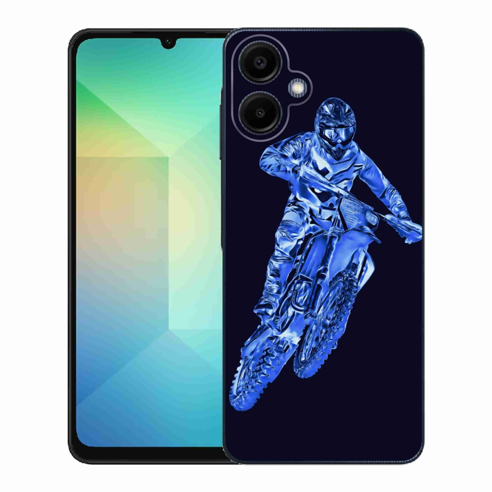 Gelový kryt mmCase na Samsung Galaxy A06 4G - motocross 1