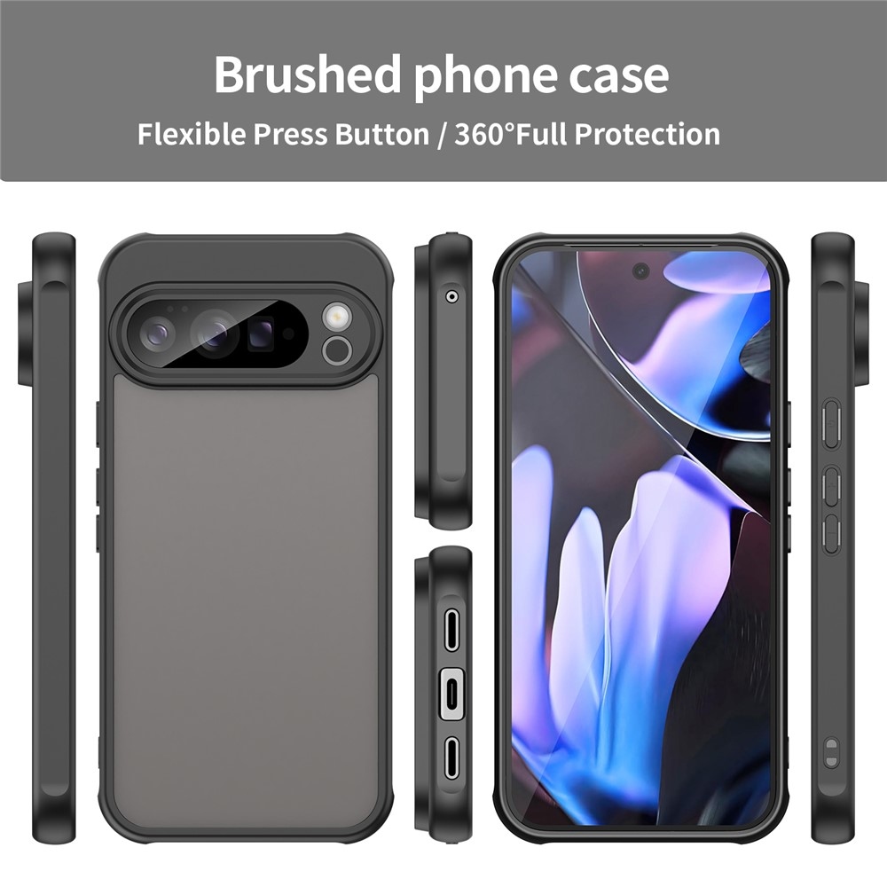 Proof gelový obal s pevnými zády na Google Pixel 10 Pro XL - černý