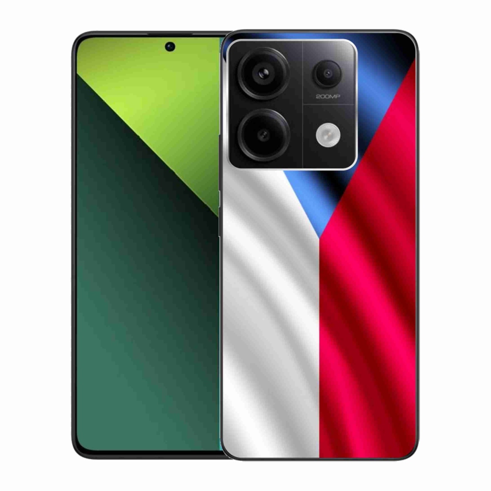 Gelový kryt mmCase na Xiaomi Redmi Note 13 Pro 5G/Poco X6 5G - česká vlajka