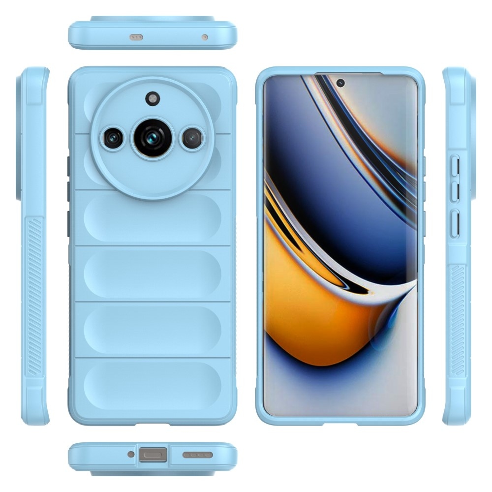 Shock odolný gelový obal na Realme 11 Pro 5G/11 Pro+ 5G - světlemodrý
