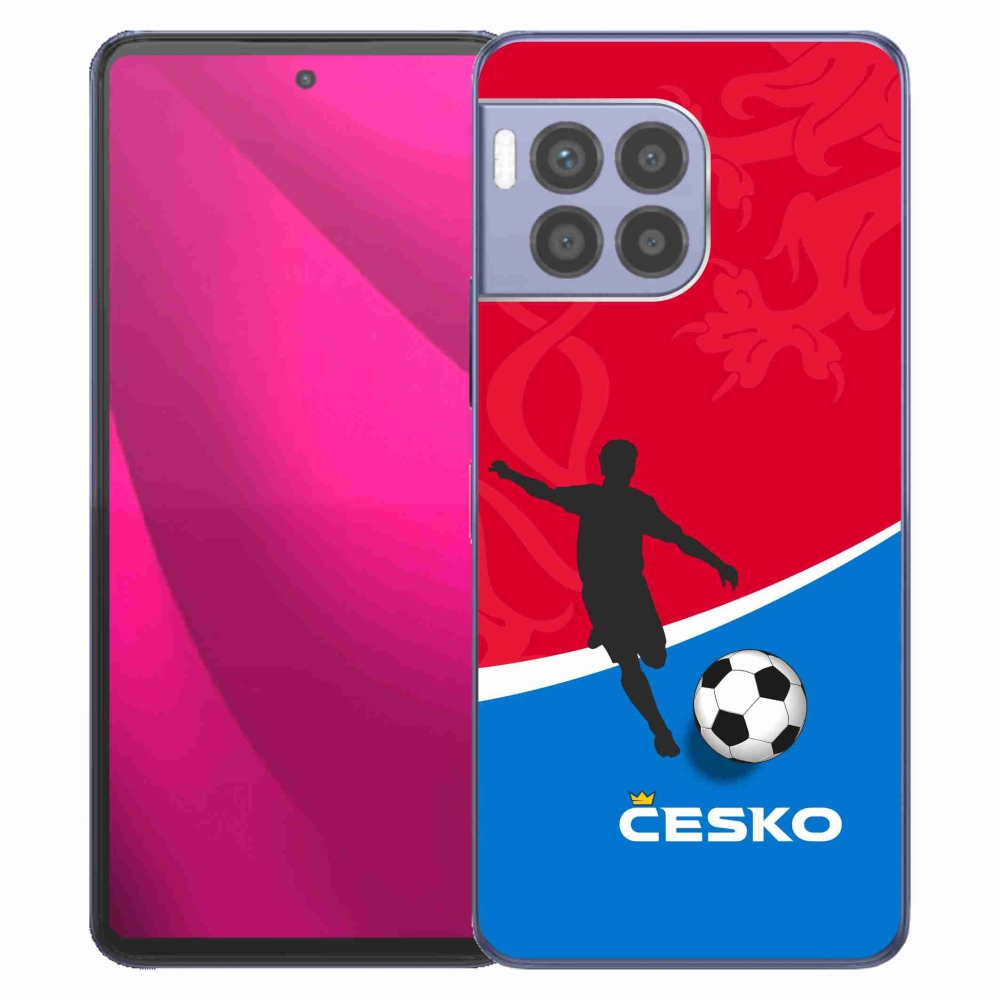 Gelový kryt mmCase na T-Mobile T Phone 2 Pro - fotbal Česko