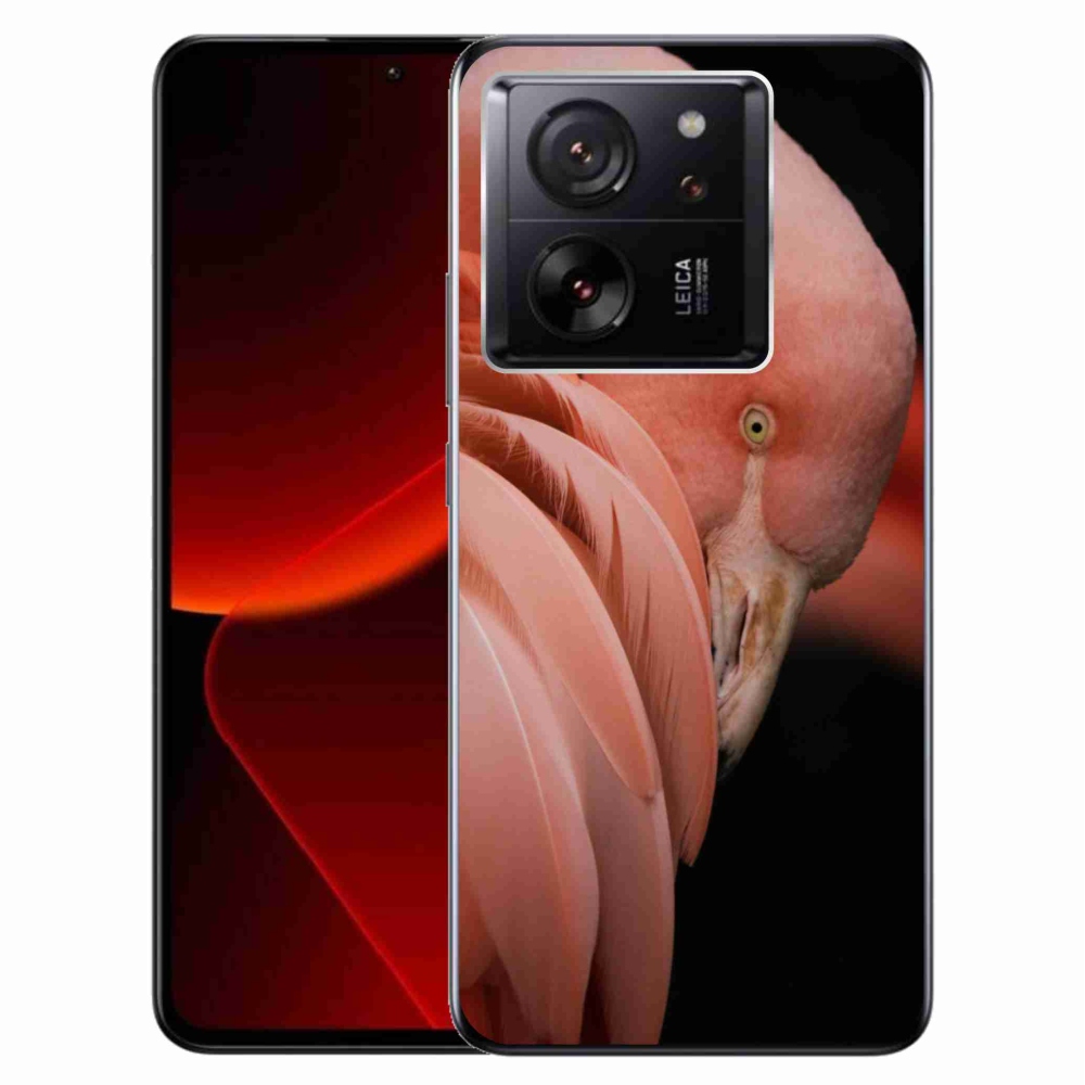 Gelový kryt mmCase na Xiaomi 13T/13T Pro - plameňák 3