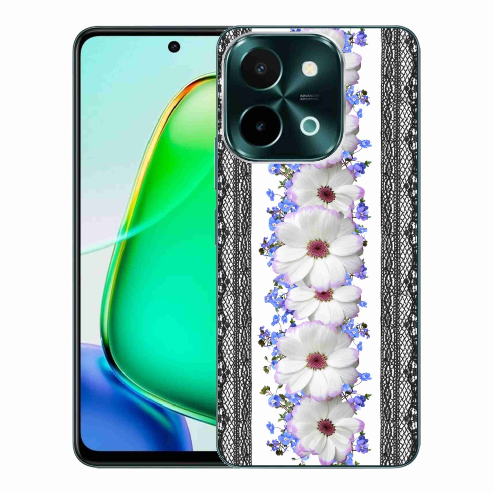Gelový kryt mmCase na Vivo Y28 - květiny 8