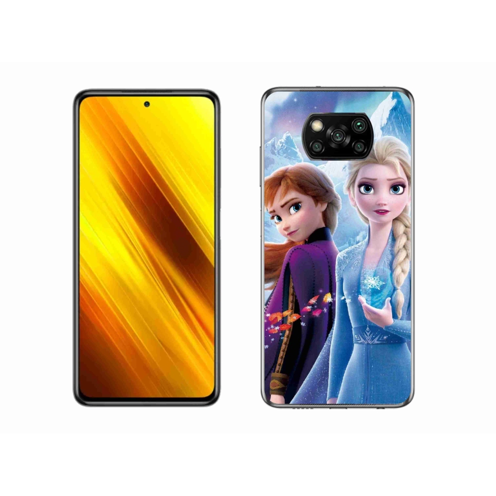 Gelový kryt mmCase na Xiaomi Poco X3 - ledové království 3