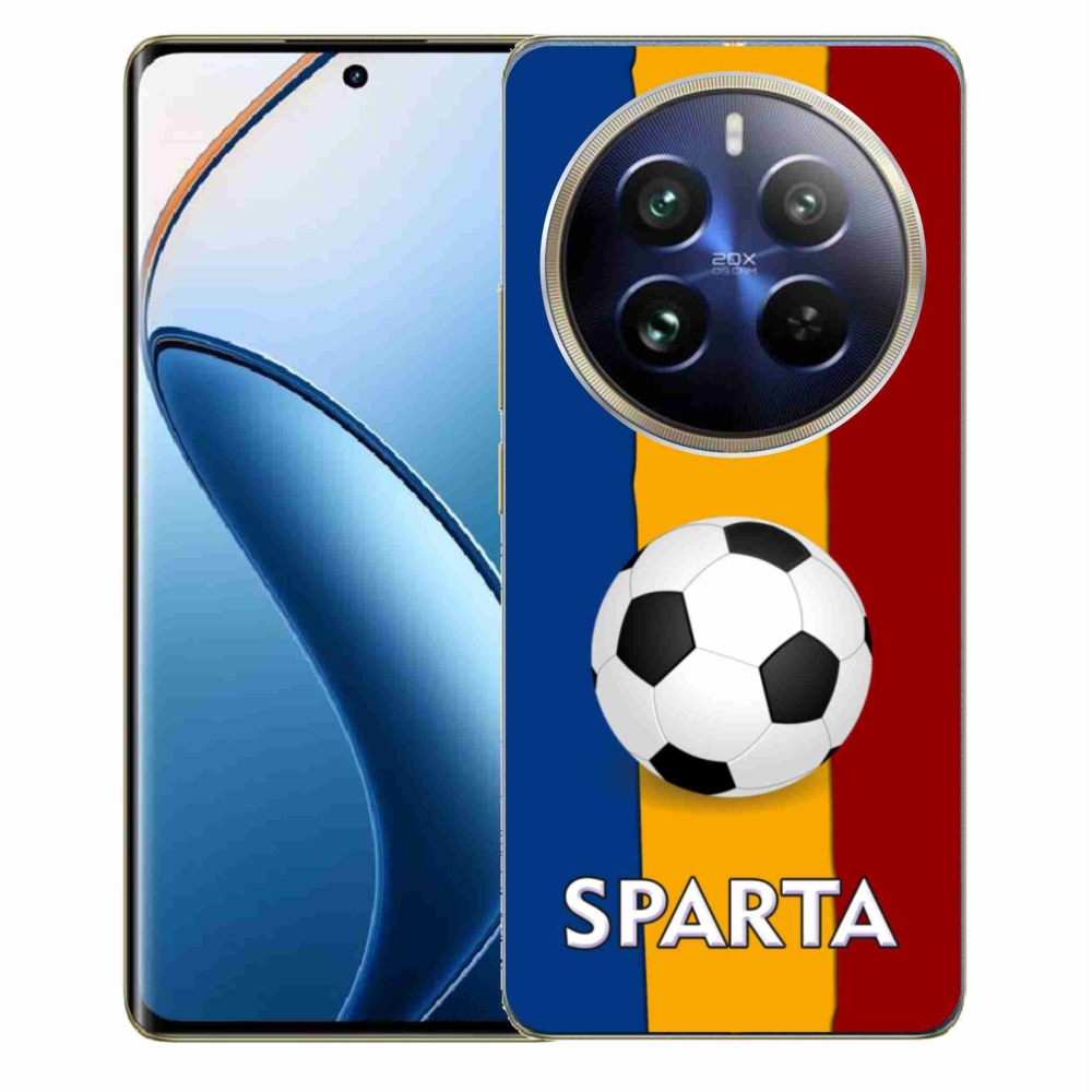 Gelový kryt mmCase na Realme 12 Pro 5G/12 Pro+ 5G - fotbal 1