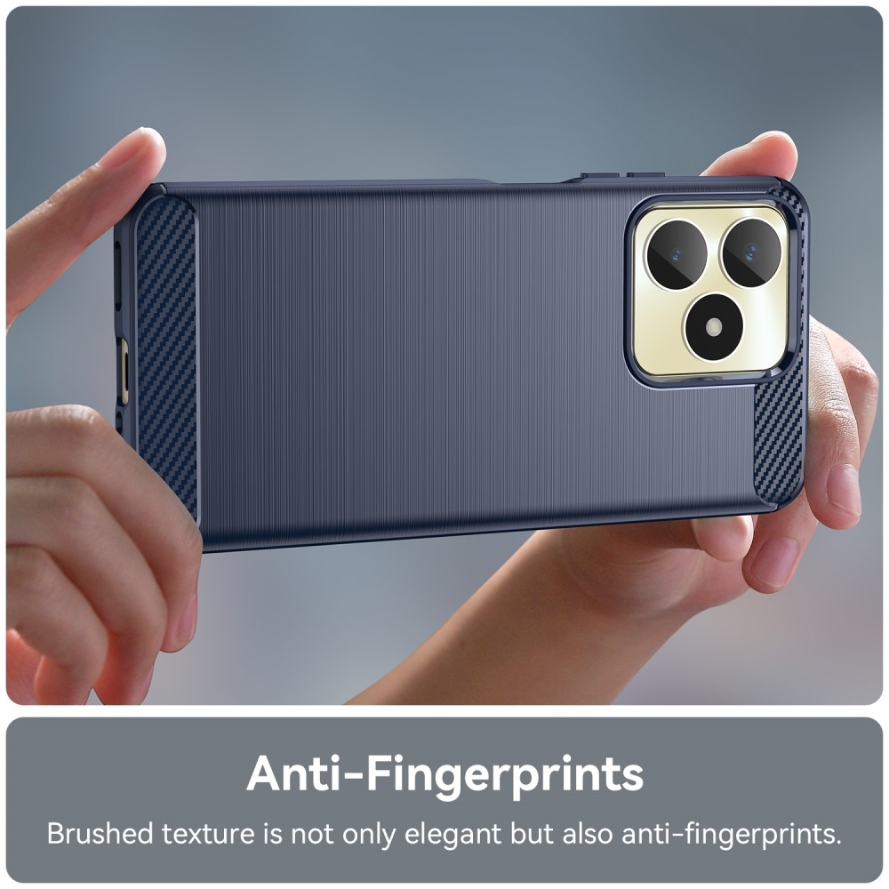 Carbon odolný gelový obal na Realme Note 50 - modrý