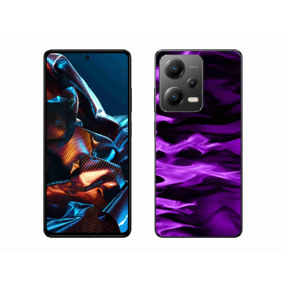 Gelový kryt mmCase na mobil Xiaomi Redmi Note 12 Pro 5G - abstraktní vzor 9