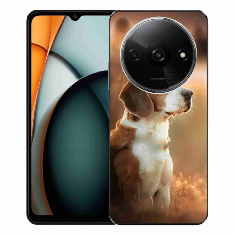 Gelový kryt mmCase na Xiaomi Redmi A3 - bígl