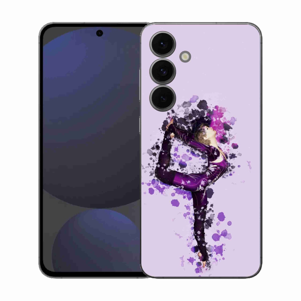 Gelový kryt mmCase na Samsung Galaxy S25 FE - baletka