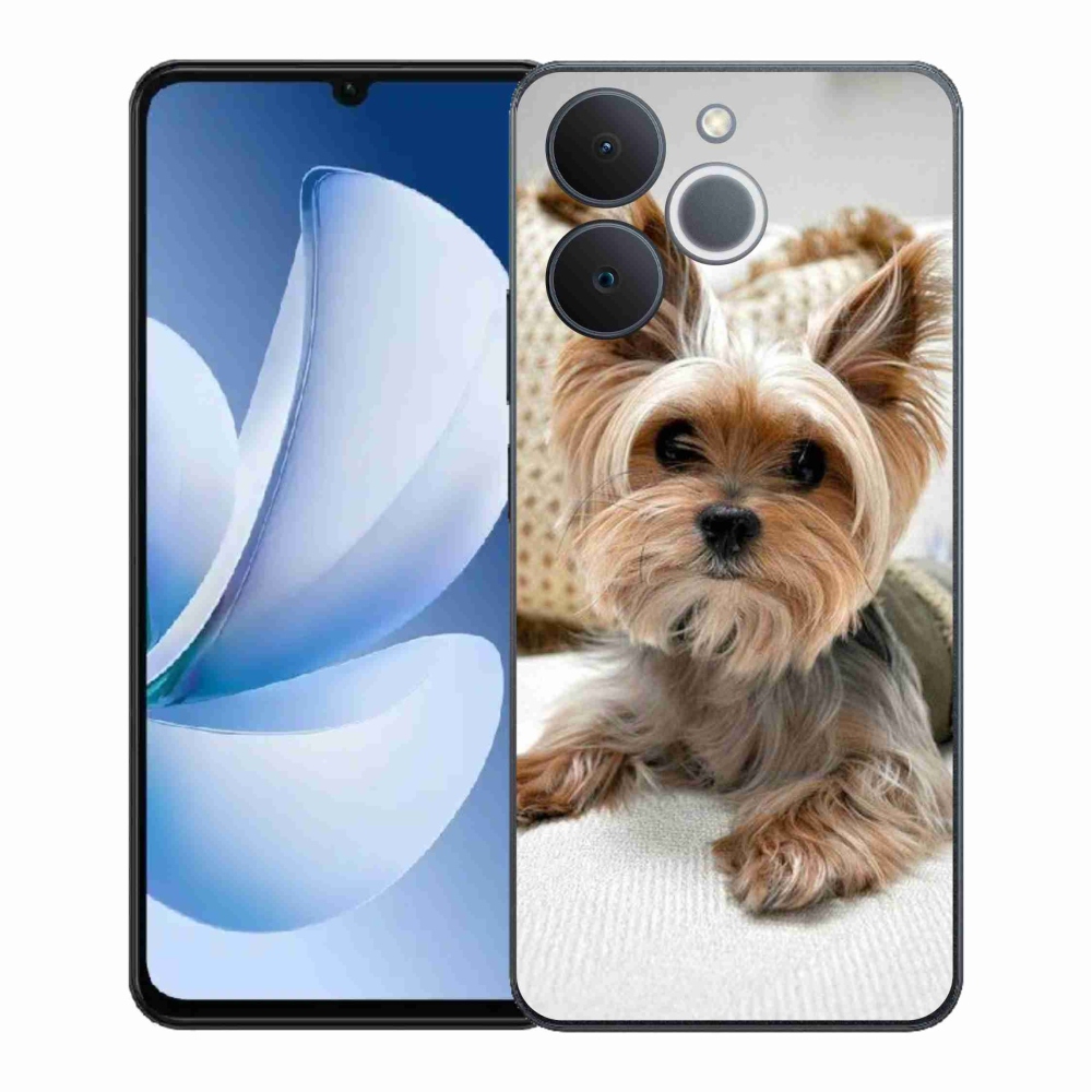Gelový kryt mmCase na Realme Note 70T - jorkšír 5