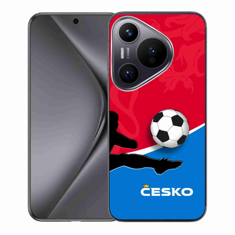 Gelový kryt mmCase na Huawei Pura 70 - fotbal Česko 2