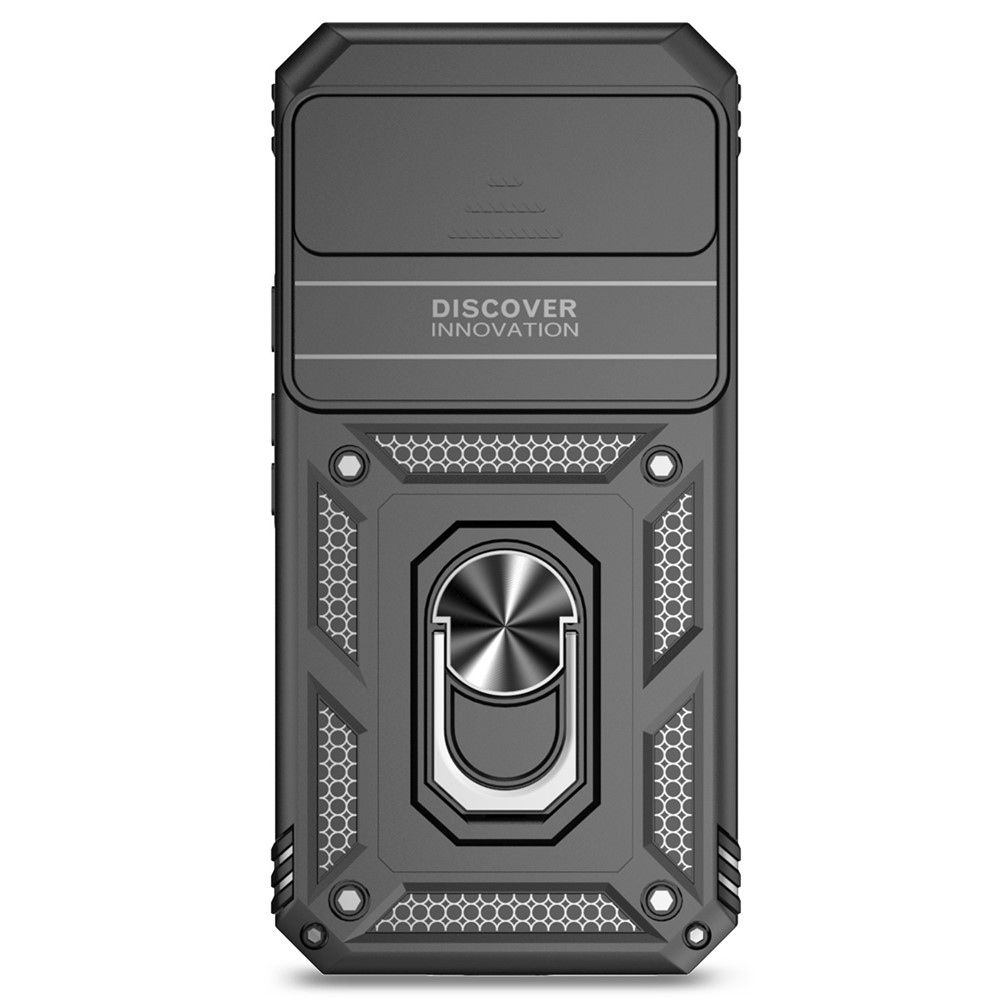 Ring odolný kryt na Google Pixel 10 Pro XL/Pixel 9 Pro XL - černý